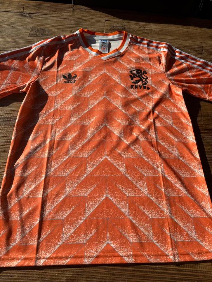 Nederland 1988 Shirt Bergkamp #10, Kleding | Heren, T-shirts, Gedragen, Overige maten, Oranje, Ophalen of Verzenden