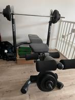 Complete bankdrukset marcy mwb850, Sport en Fitness, Fitnessmaterialen, Ophalen, Gebruikt, Fitnessbank
