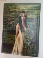 Schilderij met oosterse vrouw 80×110 cm, Ophalen