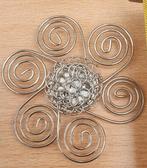 Broche met magneetsluiting bloemvorm zilverkleurig, Overige materialen, Nieuw, Ophalen of Verzenden, Zilver