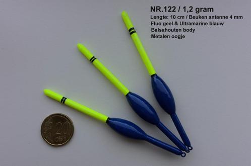 KARPERDOBBER HANDBUILT  NR. 122 / 1,2 gram, Watersport en Boten, Hengelsport | Karpervissen, Nieuw, Dobber of Lood, Ophalen of Verzenden