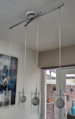 Hanglamp eetkamer, Ophalen, Zo goed als nieuw, Glas, 75 cm of meer