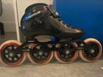 Nieuwe Carbon Powerslide wedstrijd skeeler 4x 110 maat 40, Nieuw, Verstelbaar, Inline skates 4 wielen, Ophalen of Verzenden