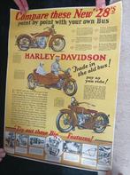 Harley Davidson poster, Ophalen of Verzenden, A1 t/m A3, Zo goed als nieuw