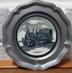 Tinnen wandbord stoomlokomotief Preussische T3, Ophalen of Verzenden, Nieuw, Trein, Overige typen