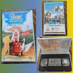 Biggetje 'Babe in de grote stad' VHS leuke kinder film!, Tekenfilm, Alle leeftijden, Ophalen of Verzenden, Zo goed als nieuw