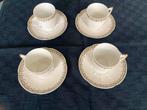 Limoges porselein 4 kopjes, Antiek en Kunst, Antiek | Servies compleet, Ophalen