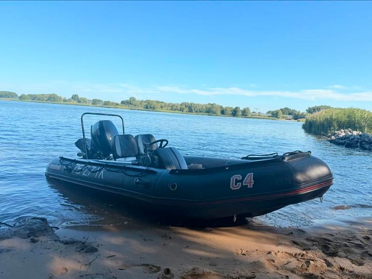 Mijn mooie bombard C4 25pk 4takt, Watersport en Boten, Rubberboten, Gebruikt, Overige merken, Overige materialen, Minder dan 70 pk