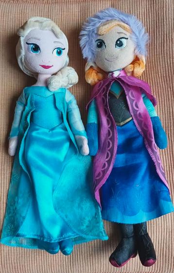 Elsa en Anna. Frozen. 28 cm.
