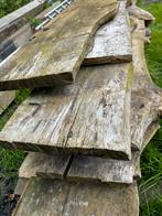 Boomstamplanken 5 meter, Doe-het-zelf en Verbouw, Hout en Planken, Plank, Gebruikt, Ophalen, Overige houtsoorten