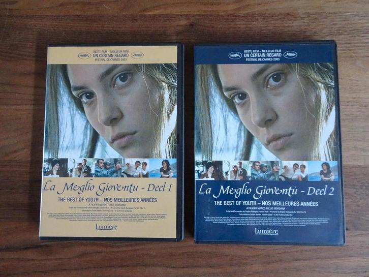 La meglio gioventu dvd, Cd's en Dvd's, Dvd's | Filmhuis, Zo goed als nieuw, Alle leeftijden, Ophalen of Verzenden
