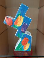 Puntgave Tulpen vaas Philadelphia ontwerp Janine Lokhorst, Ophalen of Verzenden