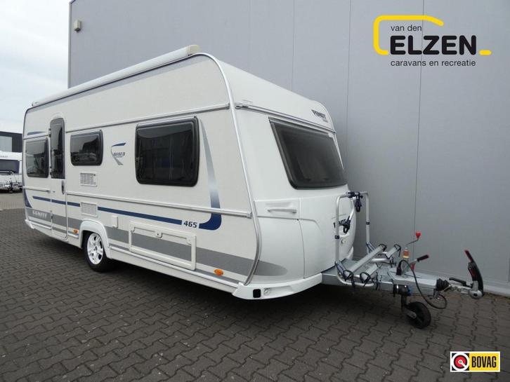 Fendt Bianco 465 TG THULE LUIFEL +TRUMA MOVER, Caravans en Kamperen, Caravans, Bedrijf, tot en met 4, 1000 - 1250 kg, Rondzit