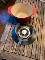 Le Creuset fondu set, Ophalen of Verzenden, Zo goed als nieuw