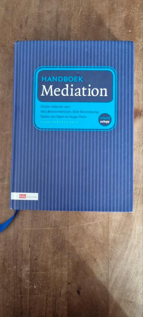 Handboek mediation, Boeken, Wetenschap, Zo goed als nieuw, Ophalen of Verzenden