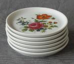 Nr RR14: 6 Gebloemde Furstenberg bonbonschoteltjes, Huis en Inrichting, Keuken | Servies, Tweedehands onbekend., Ophalen of Verzenden