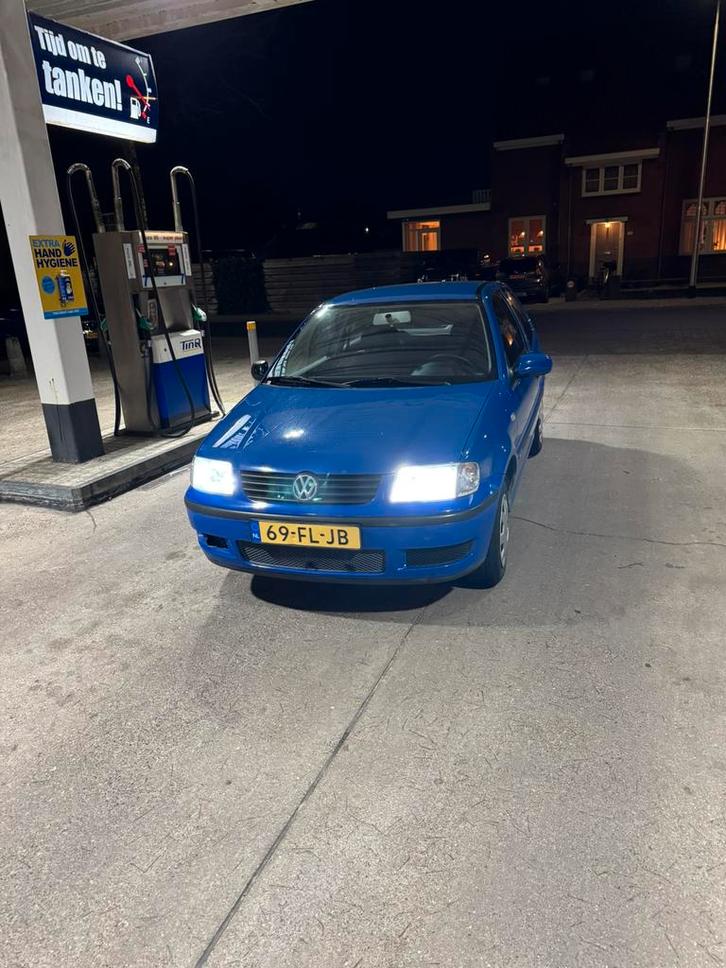 Volkswagen Polo 1.4 44KW 2000 Blauw, Auto's, Volkswagen, Particulier, Polo, Benzine, Hatchback, Handgeschakeld, Origineel Nederlands