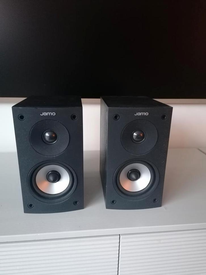 Jamo speakerset, Audio, Tv en Foto, Luidsprekers, Zo goed als nieuw, Front, Rear of Stereo speakers, 120 watt of meer, Jamo, Ophalen