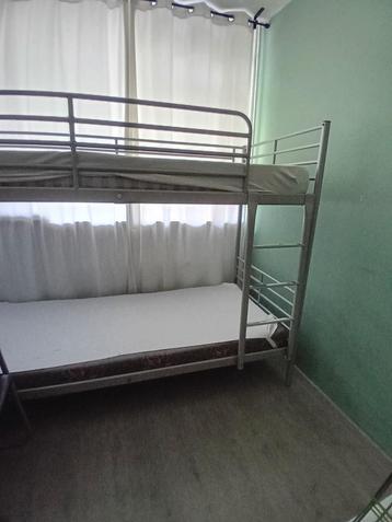 Metalen Stapelbed 90x200 160 hoog beschikbaar voor biedingen
