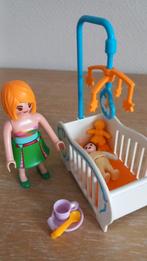 Playmobil babyslaapkamer met mama, baby, Ophalen of Verzenden
