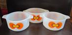 Schott Mainz Jena Soepkommen - Peacock Eye - '60s (3 stuks), Huis en Inrichting, Keuken | Servies, Gebruikt, Ophalen of Verzenden