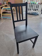 2x ikea STEFAN stoel zwart, Huis en Inrichting, Stoelen, Ophalen, Gebruikt, Twee, Zwart