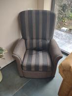 Elektrisch verstelbare fauteuil, Bruingrijs van kleur, Huis en Inrichting, Ophalen of Verzenden, Gebruikt, 75 tot 100 cm, 50 tot 75 cm