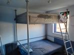 Ikea hoogslaper twijfelaar 140cm breed, bij 200cm lang, Huis en Inrichting, Slaapkamer | Stapelbedden en Hoogslapers, Ophalen