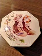Engels vintage blikje poezen, Verzamelen, Blikken, Ophalen of Verzenden, Gebruikt, Overige, Overige merken