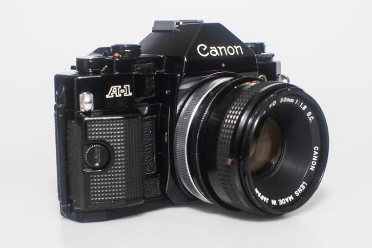 Canon A-1: + Service & Nieuw Seals. Werkt 100%, Audio, Tv en Foto, Fotocamera's Analoog, Refurbished, Spiegelreflex, Canon, Ophalen of Verzenden