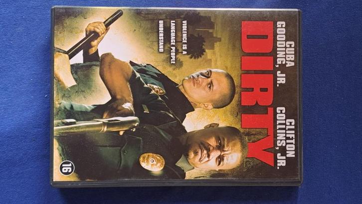 Dirty "Cuba Gooding JR, Clifton Collins JR", Cd's en Dvd's, Dvd's | Actie, Zo goed als nieuw, Vanaf 12 jaar, Ophalen of Verzenden