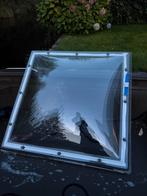 Dak koepel 100x100 lichtkoepel, Doe-het-zelf en Verbouw, Glas en Ramen, Ophalen, Zo goed als nieuw, Dakraam