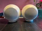 Elipson Planet L luidsprekers wit, Zo goed als nieuw, 120 watt of meer, Front, Rear of Stereo speakers, Ophalen