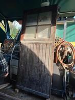 Hardhouten Meranti Voordeur - Opknapper, Doe-het-zelf en Verbouw, Deuren en Horren, Ophalen, Gebruikt, 80 tot 100 cm, Buitendeur