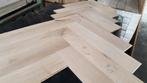 IN DE ACTIE!; EIKEN VISGRAAT PARKET XXL, Huis en Inrichting, Stoffering | Vloerbedekking, Ophalen, Nieuw, 75 m² of meer, Parket