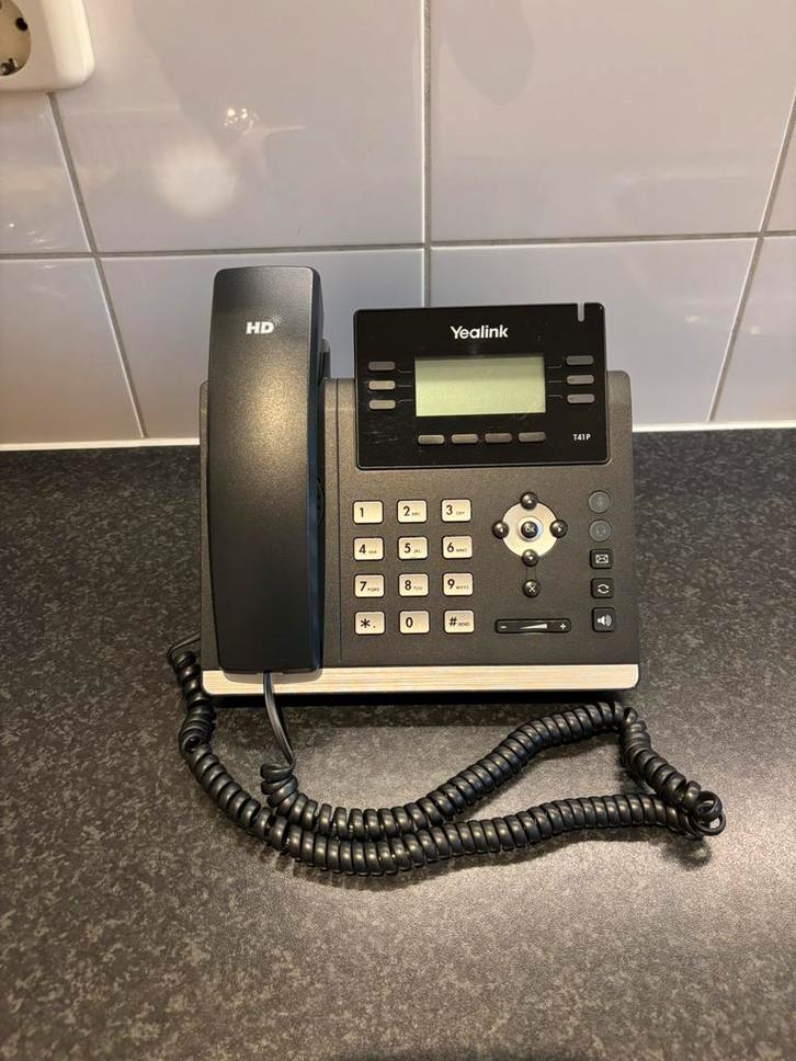 Yealink T41P HD telefoons – meerdere exemplaren beschikbaar, Telecommunicatie, Vaste telefoons | Niet Draadloos, Zo goed als nieuw