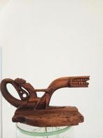 Toba Batak Sumatra ? Indonesisch houten beeld deksel kistje, Antiek en Kunst, Kunst | Niet-Westerse kunst, Ophalen of Verzenden