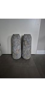 Stoere Landelijke Bloempotten - Set van 4, Huis en Inrichting, Steen, Gebruikt, Overige kleuren, 50 tot 75 cm