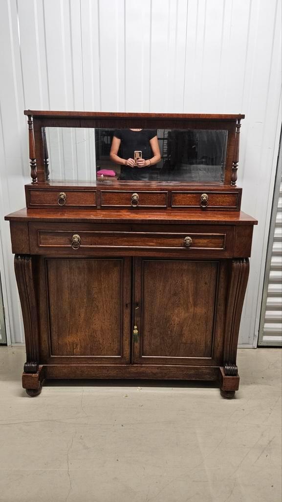 Mooie victoriaanse antieke kast, Antiek en Kunst, Antiek | Meubels | Kasten, Ophalen of Verzenden