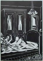 Frans Masereel (1889-1972) Houtsnede 'De liefde bedrijven op, Antiek en Kunst, Ophalen of Verzenden