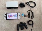 Nintendo Switch Oled (R9 Card), Met games, Zo goed als nieuw, Met 1 controller, Switch OLED