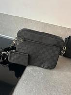 Louis vuitton trio bag, Verzenden, Nieuw, Zwart
