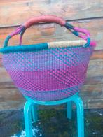 Bolgatanga mand Ghana uniek afgeprijsd nu €30.00.uniek, Ophalen of Verzenden, Nieuw, Rond, Overige materialen