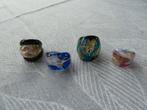 MURANO GLAZEN RINGEN NIEUW, Overige materialen, Overige kleuren, Nieuw, Ophalen of Verzenden