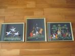 3 Schilderijen serie, Ophalen of Verzenden, Zo goed als nieuw