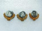3 x speldje Louis Armstrong, Rocco Granata en Fats Domino, Verzamelen, Speldjes, Pins en Buttons, Ophalen of Verzenden, Gebruikt