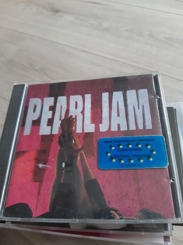 Pearl Jam - Ten  (eerste), Cd's en Dvd's, Cd's | Rock, Gebruikt, Poprock, Ophalen of Verzenden