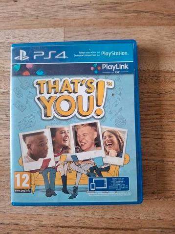 That’s You!, PS4 beschikbaar voor biedingen