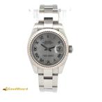 Rolex Lady-Datejust MOP roman dial 26mm, Ophalen of Verzenden, Zo goed als nieuw, Staal, Rolex