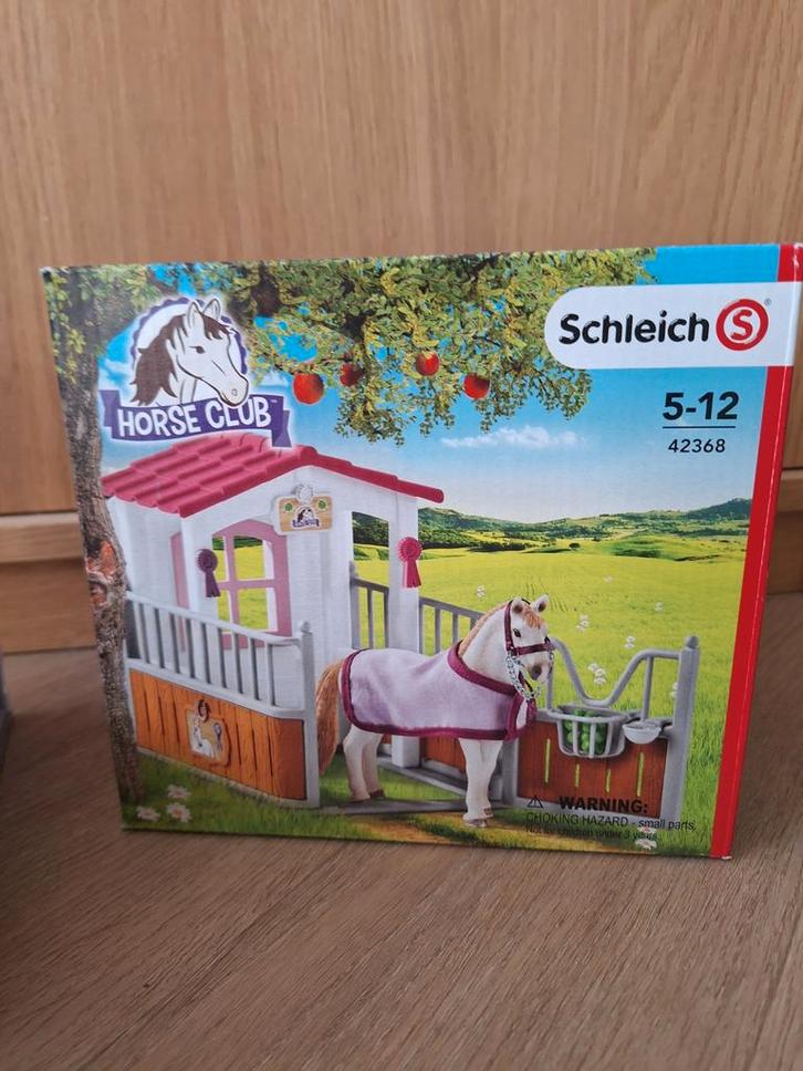 Schleich Horse Club 42368 - Paardenstal, Kinderen en Baby's, Speelgoed | Overig, Zo goed als nieuw, Jongen of Meisje, Ophalen of Verzenden